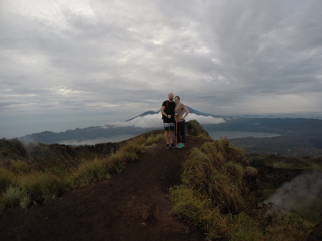 Hiking Bali’s Mount Agung volcano before eruption