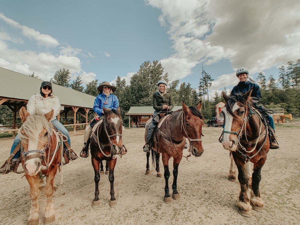 10 Aesthetic Moments in Glacier National Park - Horse Back Riding