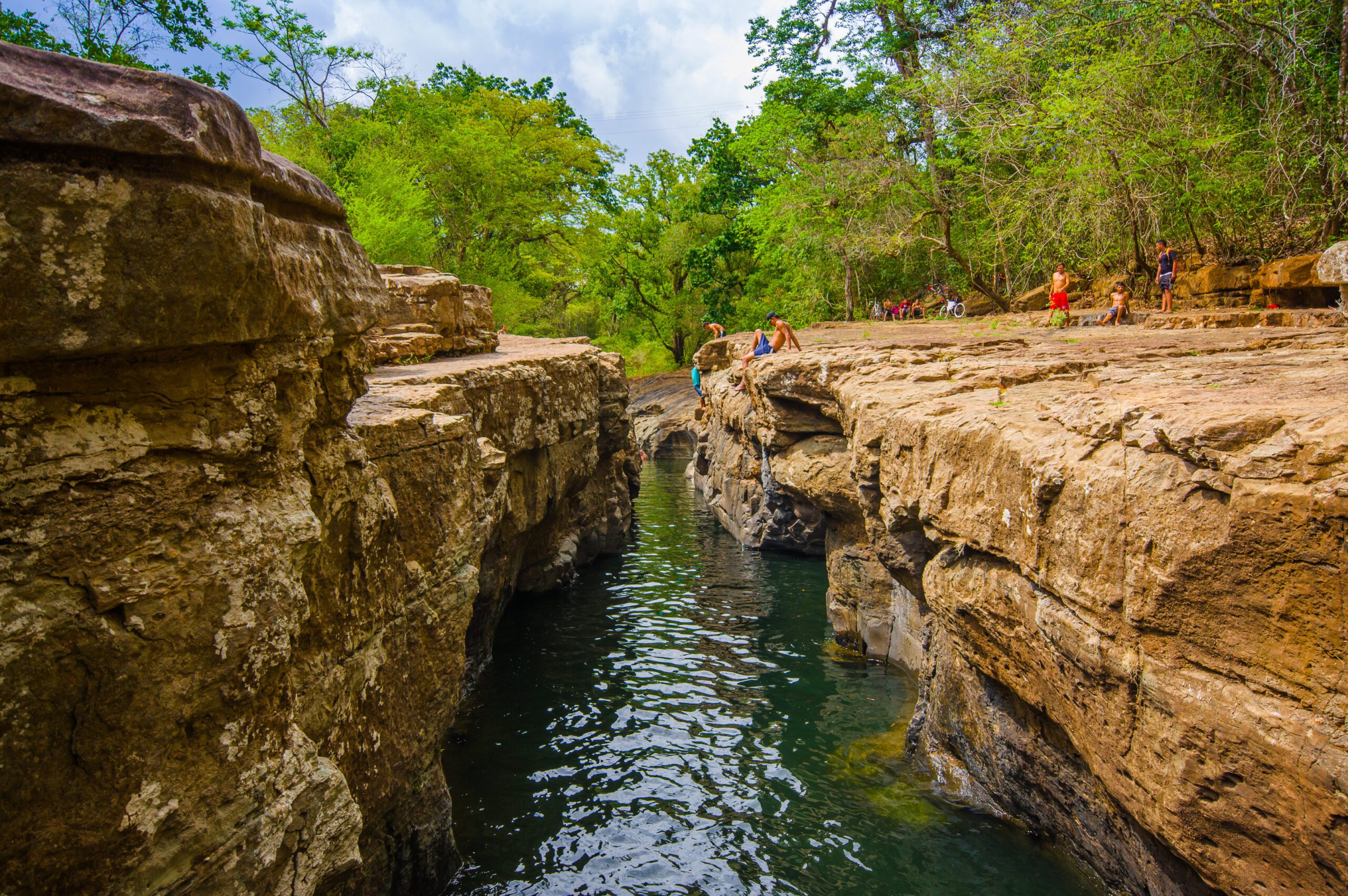 Visit Boquete Panama - Cangilones de Gualaca is one of the best natural swimming baths in the province of Chiriquí