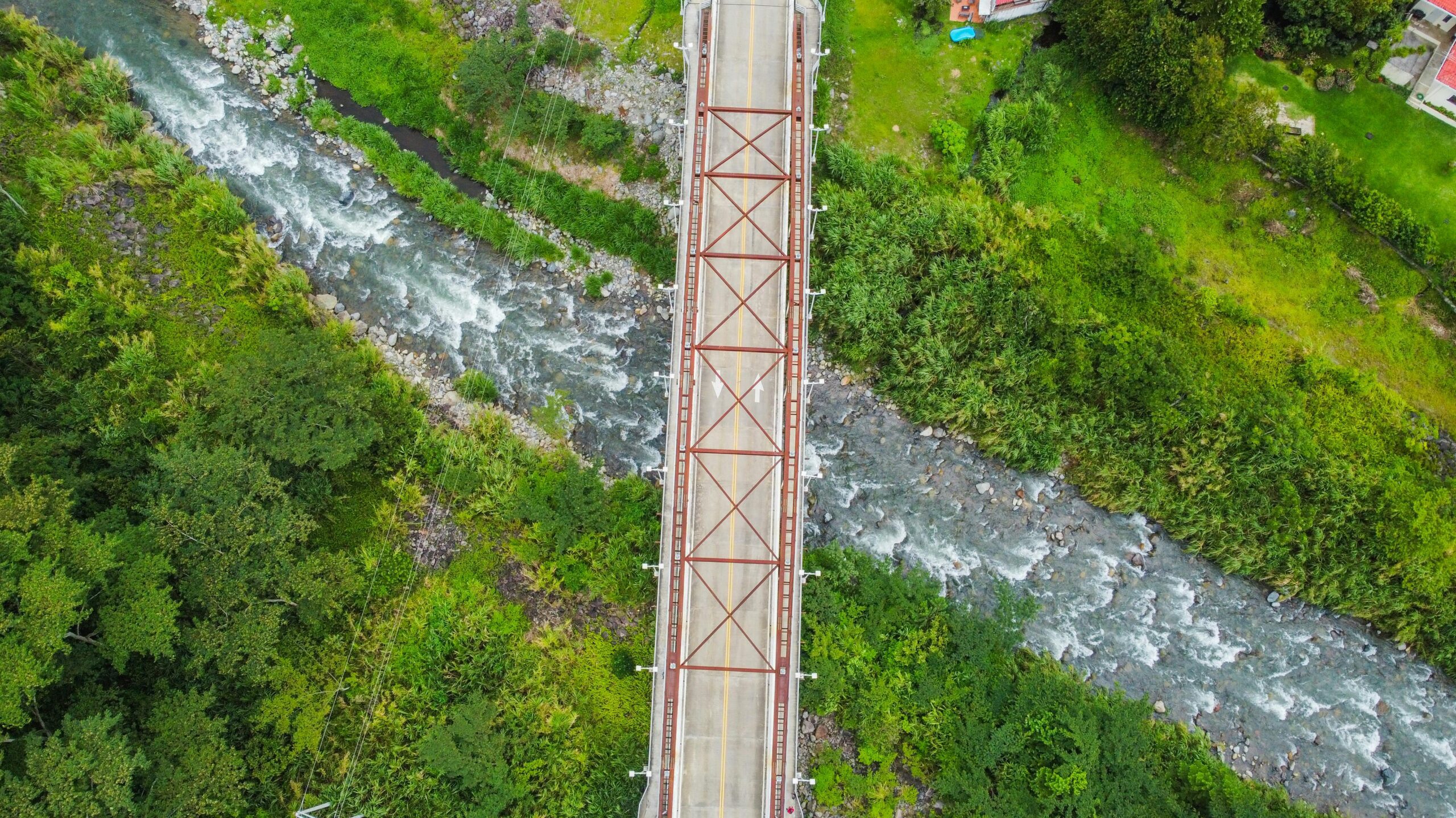 Visit Boquete Panama - suspension bridge above river